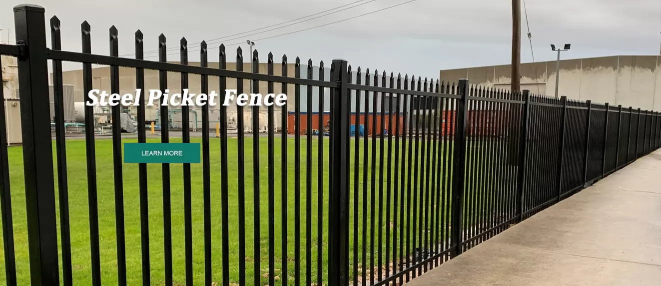 Steel Picket Fence